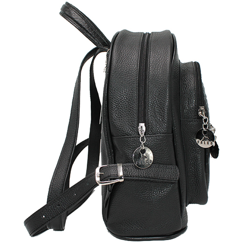 Ranac ženski kožni, 4061 crni, Falco - Image 2