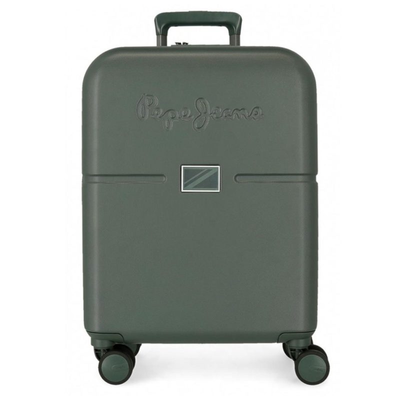 Kofer 55 cm ABS, Accent 7699133, maslinasto zeleni, Pepe Jeans
