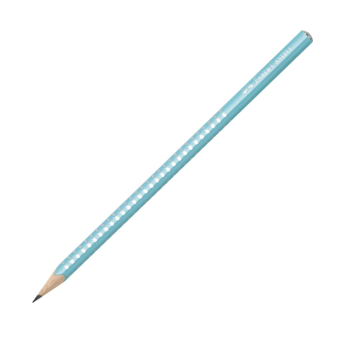 Olovka grafitna, Sparkie grip 118205, tirkizna, Faber Castel