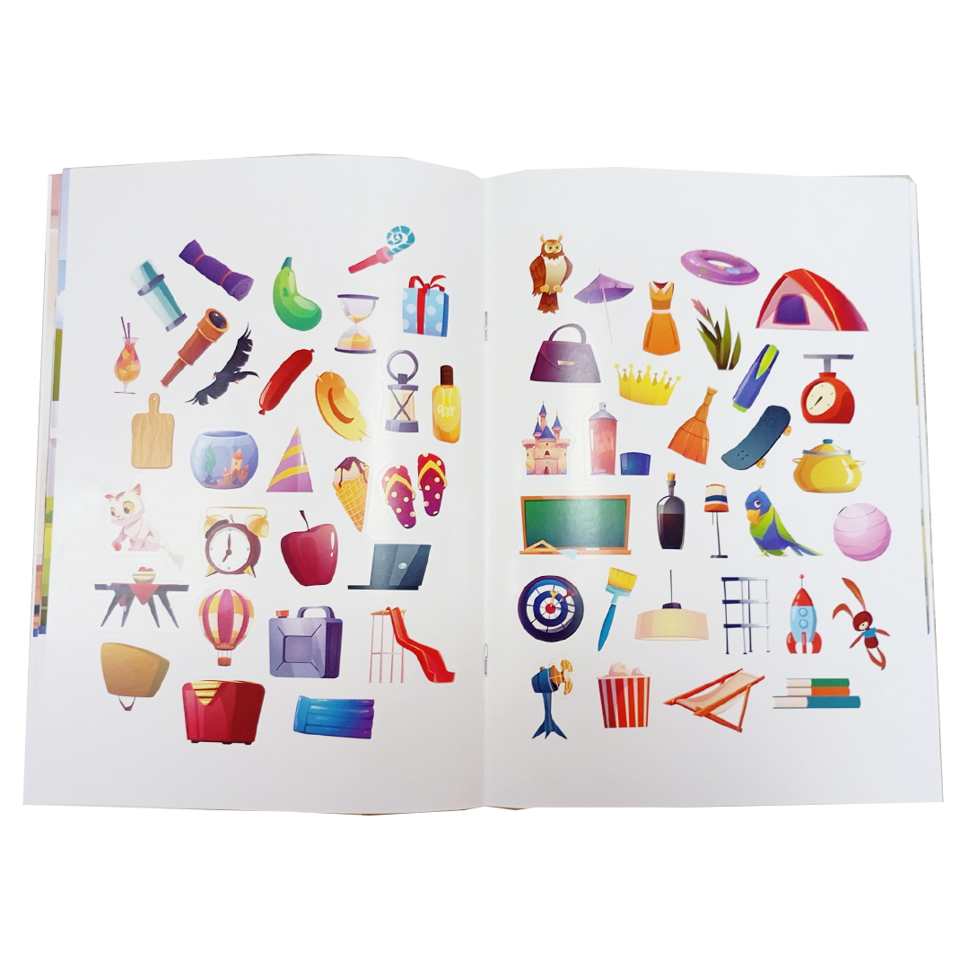 Slikovnica Beliko, Mojih prvih 100 riječi na engleskom jeziku, Vrabac - Image 3