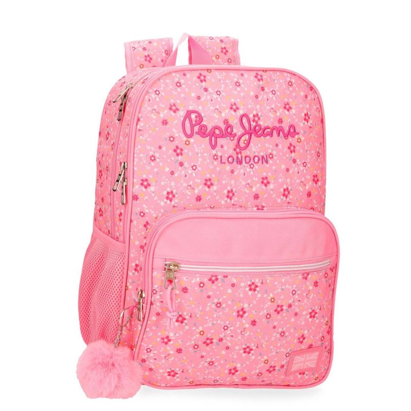 Ranac 40 cm Alenka 6712223, roze, Pepe Jeans