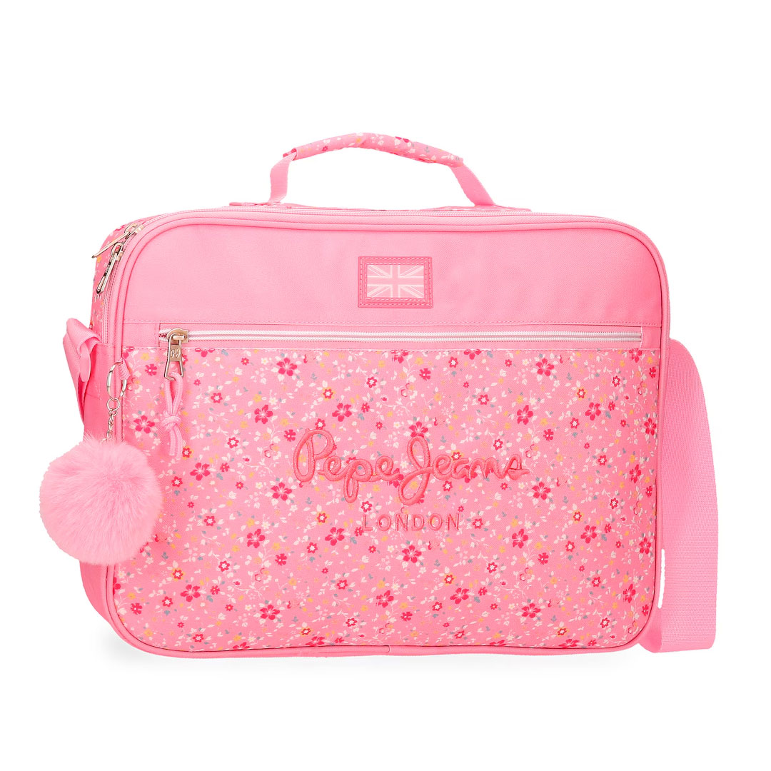 Torba na rame 38 cm Alenka 6715323, roze, Pepe Jeans