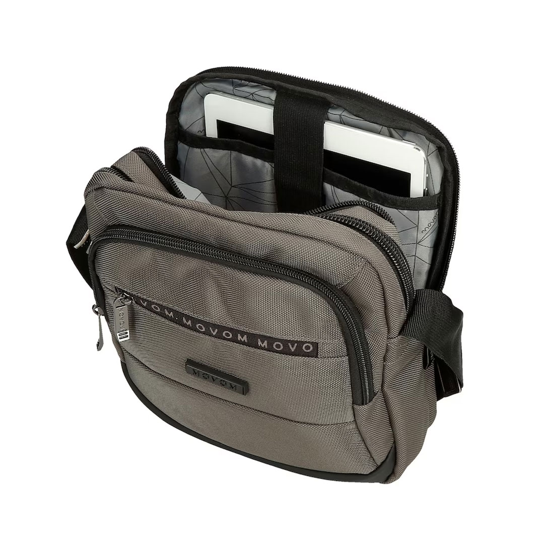 Torba na rame 27 cm, Buster 5345722, siva, Movom - Image 3