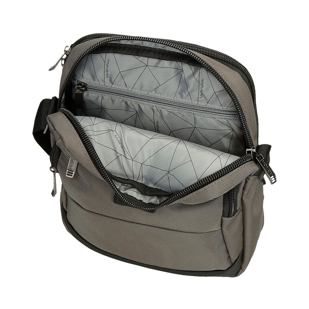 Torba na rame 27 cm, Buster 5345722, siva, Movom - Image 4