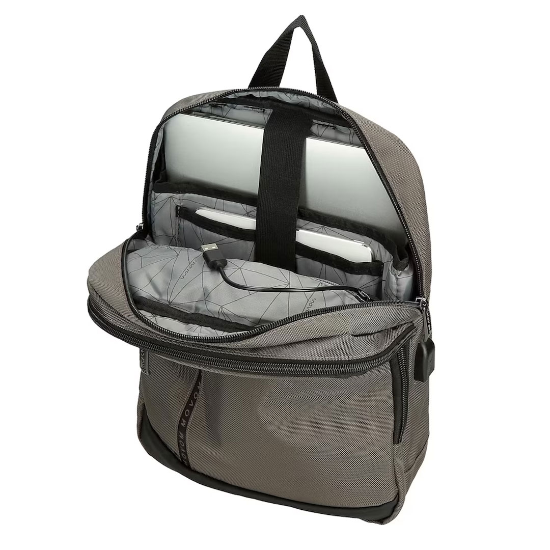 Ranac za laptop 36 cm, Buster 5342222, sivi, Movom - Image 5