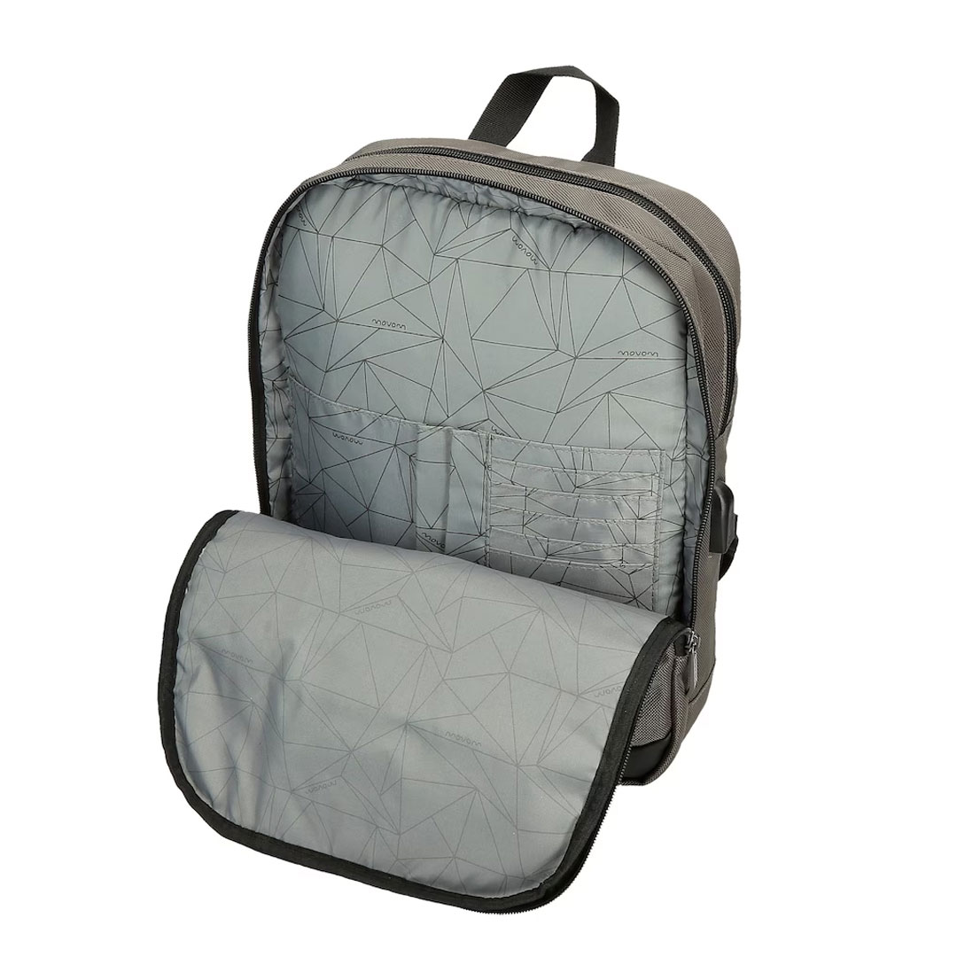 Ranac za laptop 36 cm, Buster 5342222, sivi, Movom - Image 6