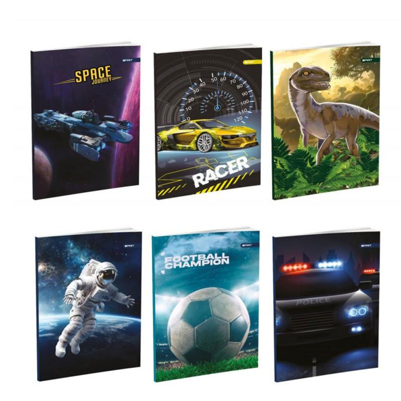 Sveska Premium A4 Boys 409259, MP, kocka, 52 lista, sorto