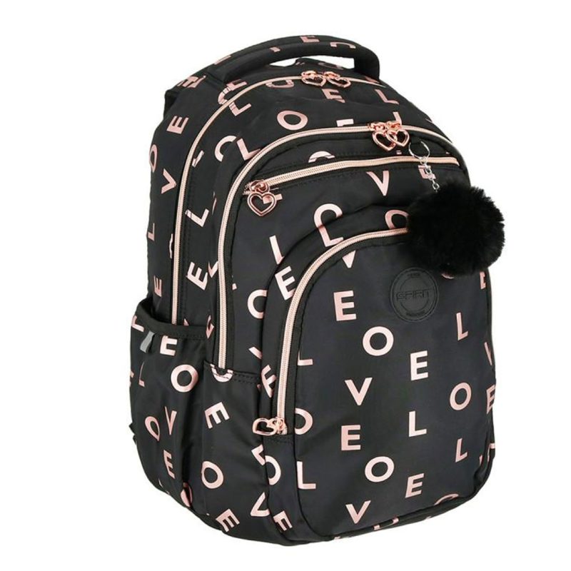 Ranac 46 cm, Masha 03 409562, crni, Spirit