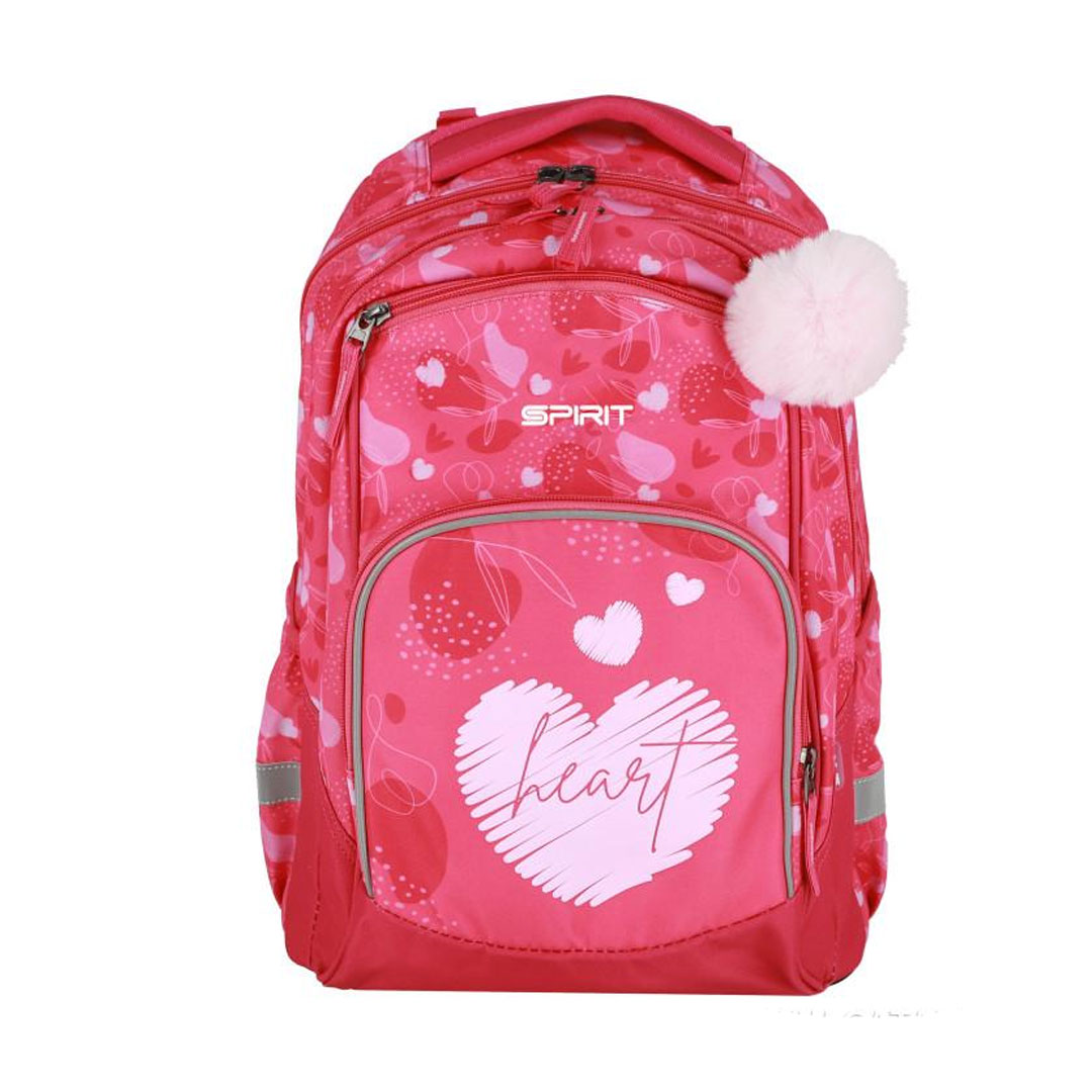 Ranac 44 cm, Heart 3D 410537, crveni, Newbie - Image 4