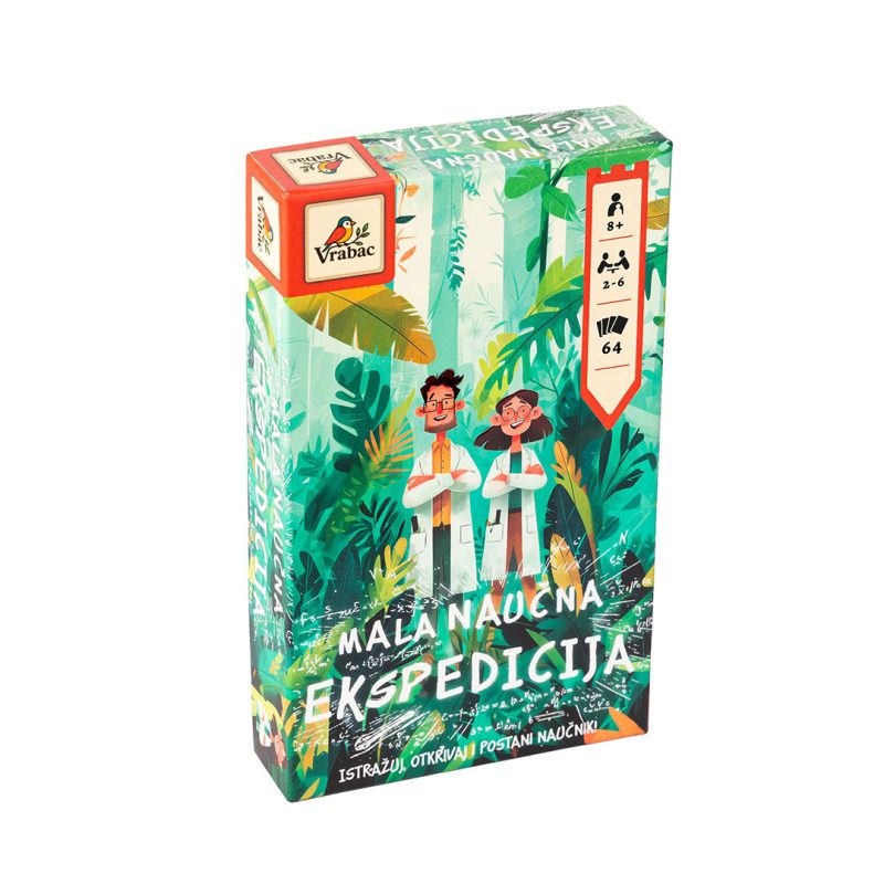 Leka, društvena igra Mala naučna ekspedicija, Vrabac