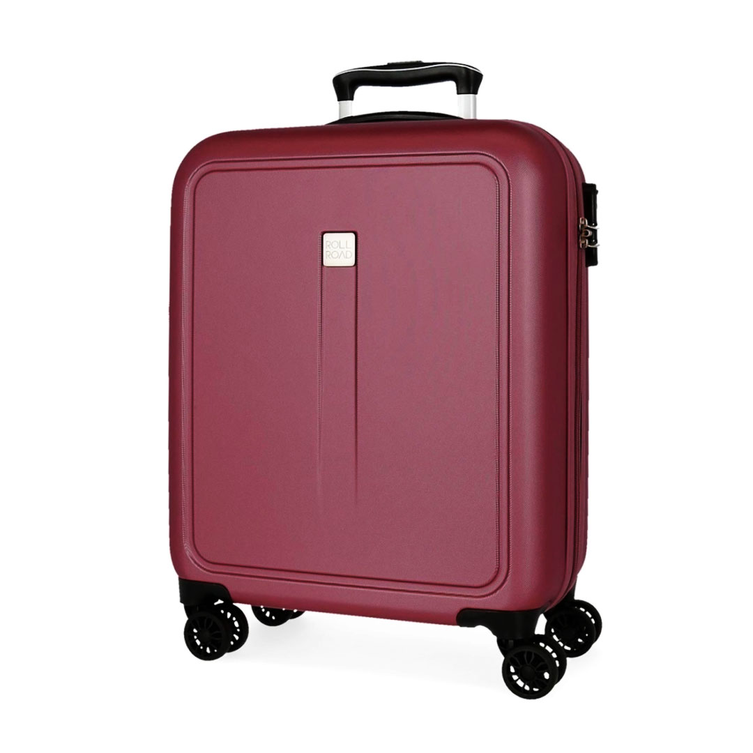Kofer 55 cm ABS Camboya 506862B, tamno crveni, Roll Road