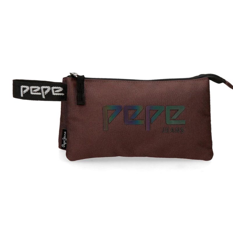 Pernica 22 cm Osset 6454364 sa 3 odjeljka, braon, Pepe Jeans