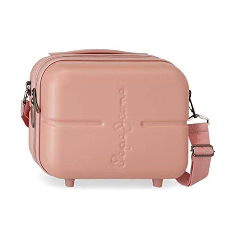 Neseser 29 cm ABS, Highlight7683924, puder roze, Pepe Jeans