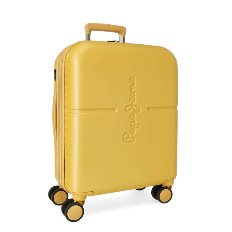 Kofer 55 cm ABS, Highlight proširivi 7688623, oker, Pepe Jeans