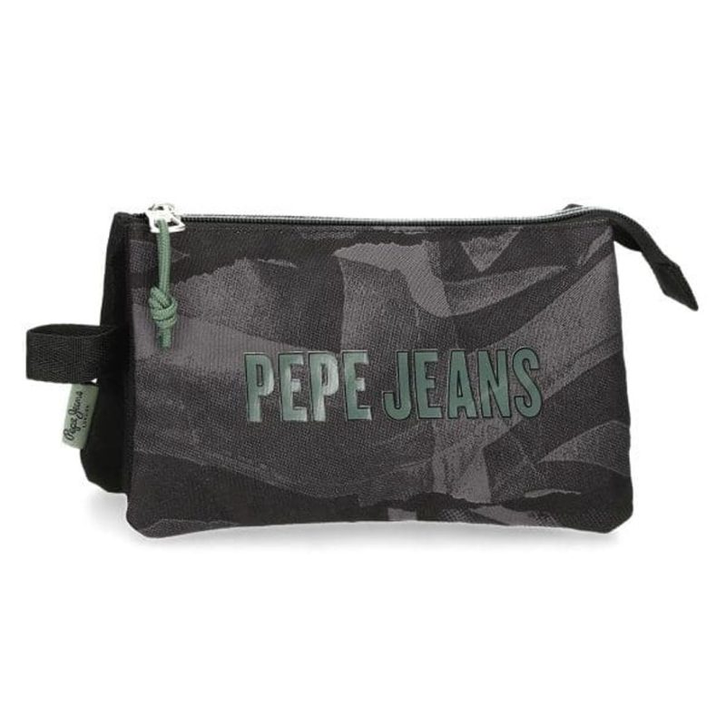 Pernica 22 cm Davis 6484321 sa 3 odjeljka, crna, Pepe Jeans