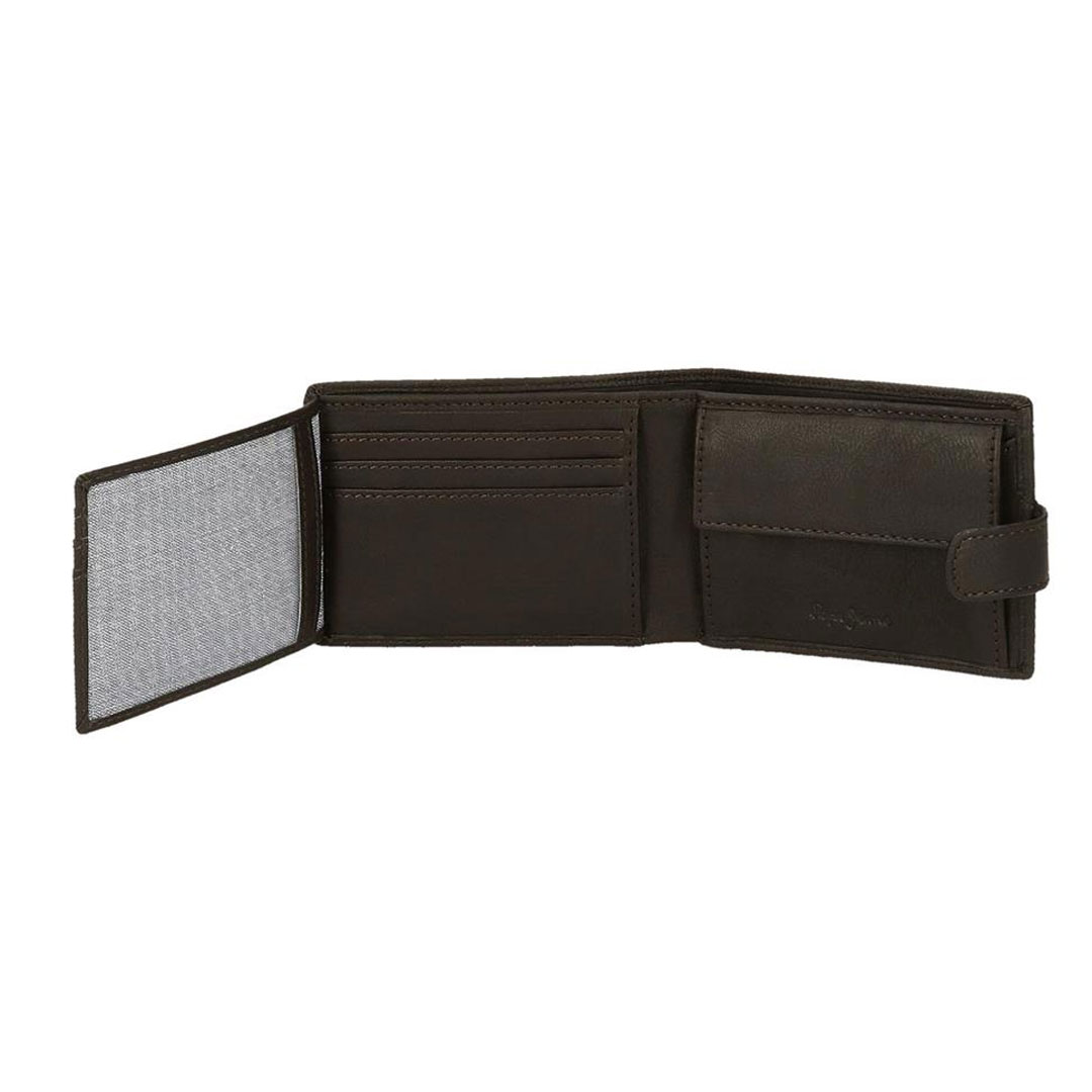 Novčanik 11 cm kožni Badge 7373332, braon, Pepe Jeans - Image 4