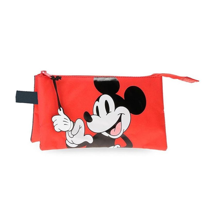 Pernica 22 cm Mickey Fashion 4734321 sa 3 odjeljka, crvena, Disney
