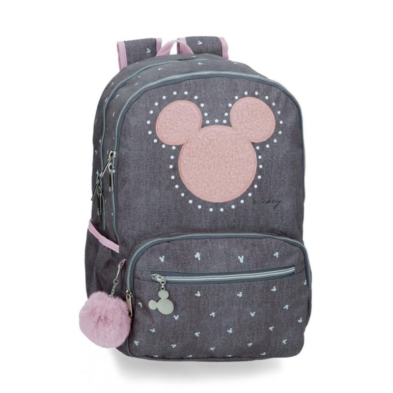Ranac 44 cm, Mickey Studs 3822721, antracit, Disney