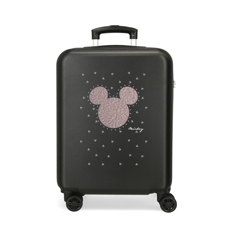 Kofer 55cm ABS, dječiji Mickey Studs  3821121, crni, Disney