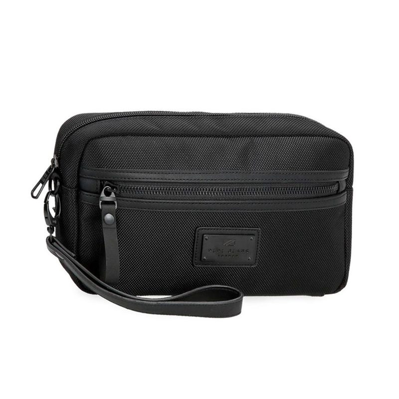 Torbica za ruku 24.5 cm, Blackmore 7054142 muška, crna,  Pepe Jeans