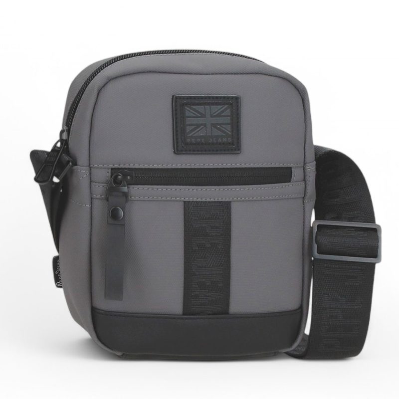 Torba na rame 19 cm Hoxton 7345233, muška, siva, Pepe Jeans