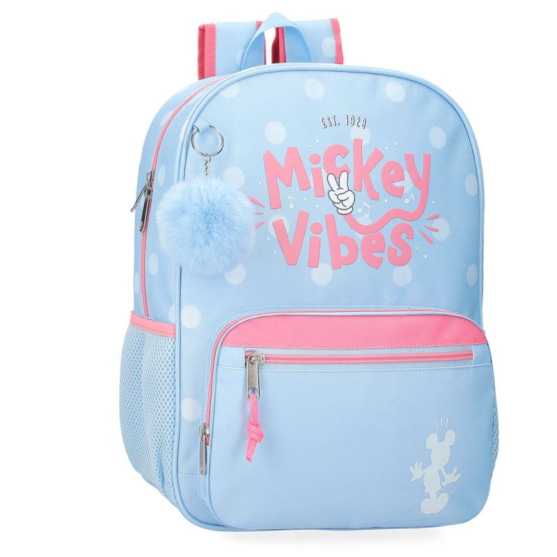 Ranac 38cm, Mickey Vibes 3132641, svijetlo plavi, Disney