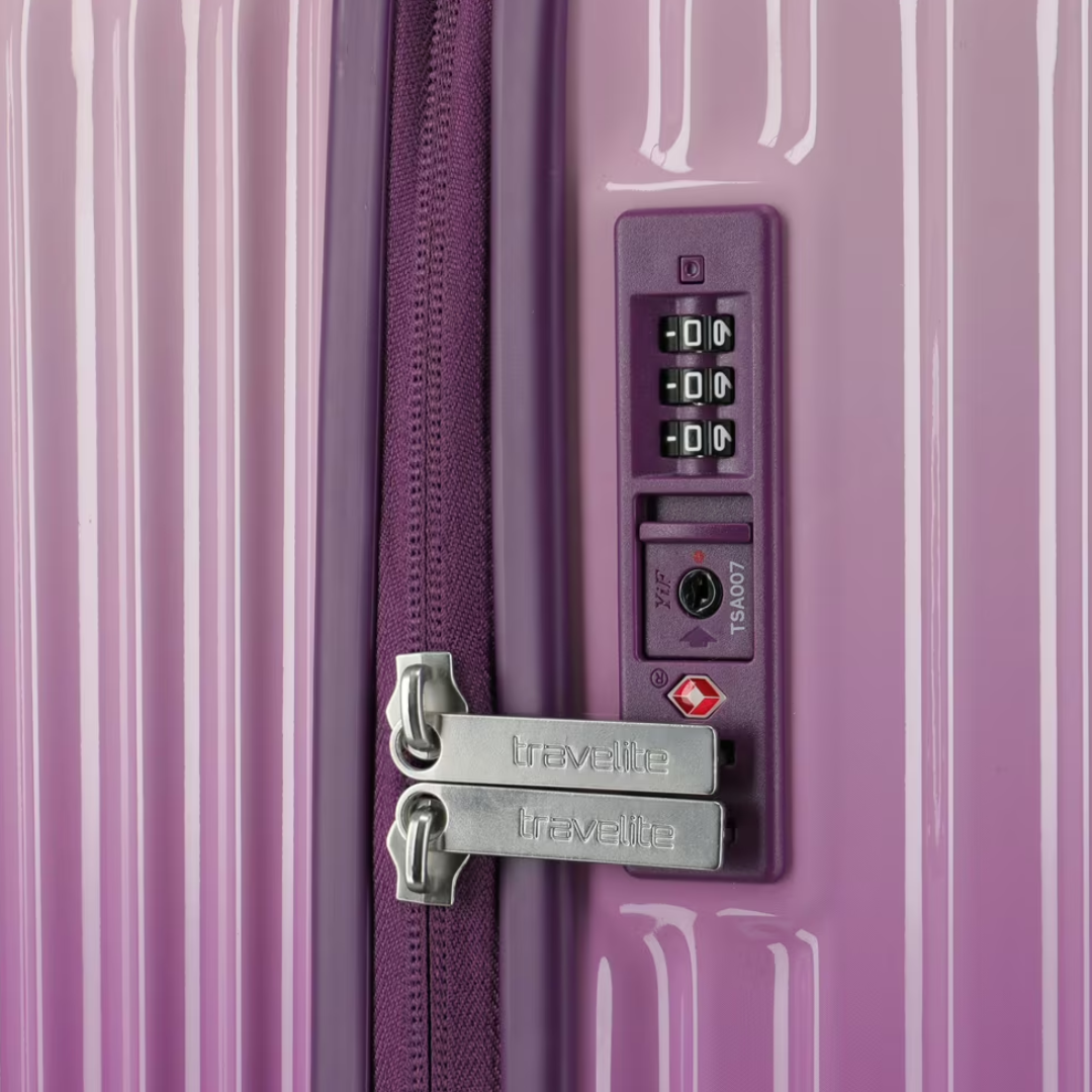 Kofer 55 cm ABS Lascana 077449-17, ljubičasti, Travelite - Image 7