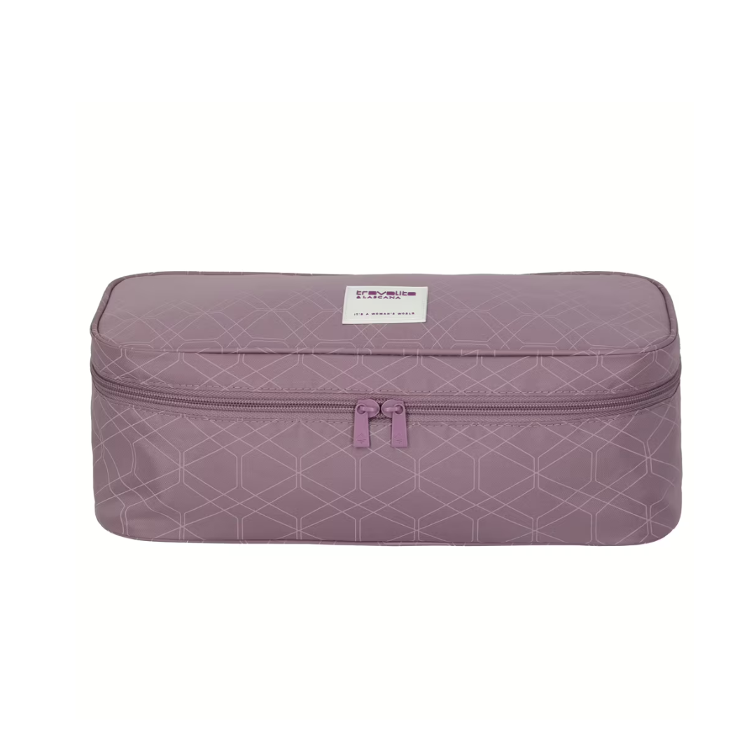 Neseser i torba u setu 32 cm, Lascana 077445-17, lavanda, Travelite - Image 2