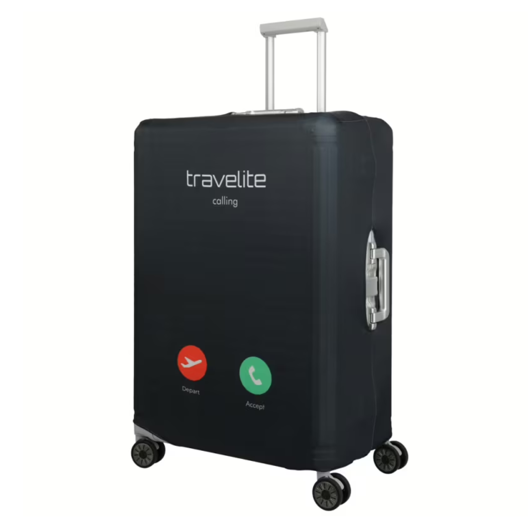 Navlaka za kofer L, Calling 000317-05, crna, Travelite