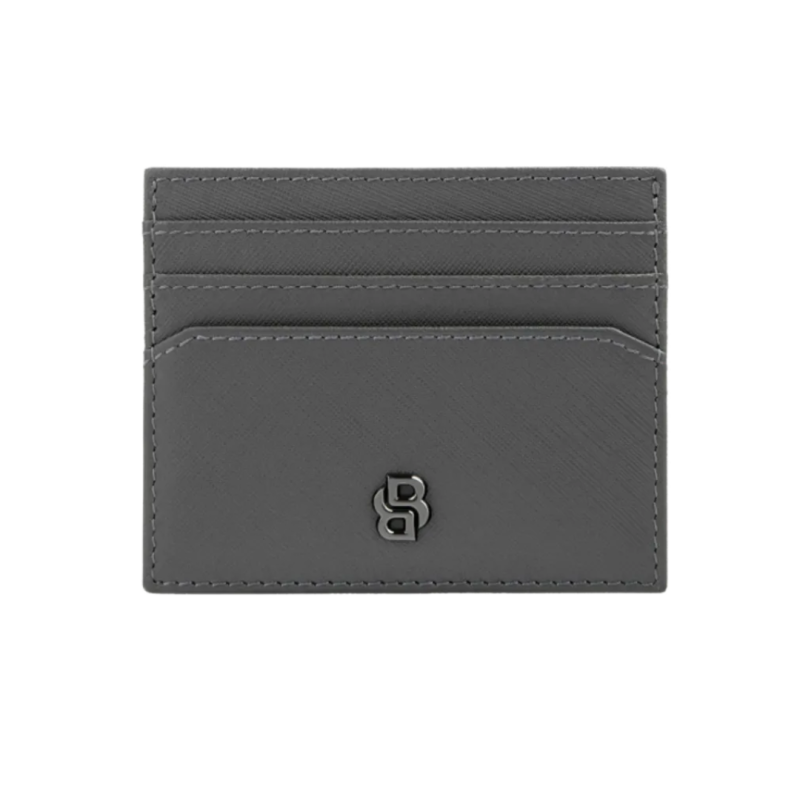 Držač kartica Double B Saffiano HLC526A, siva, Hugo Boss