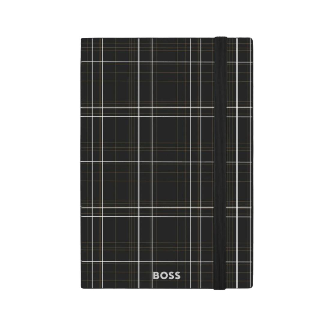 Notes A5 Checkered HNH624AL dikto, crni, Hugo Boss - Image 3