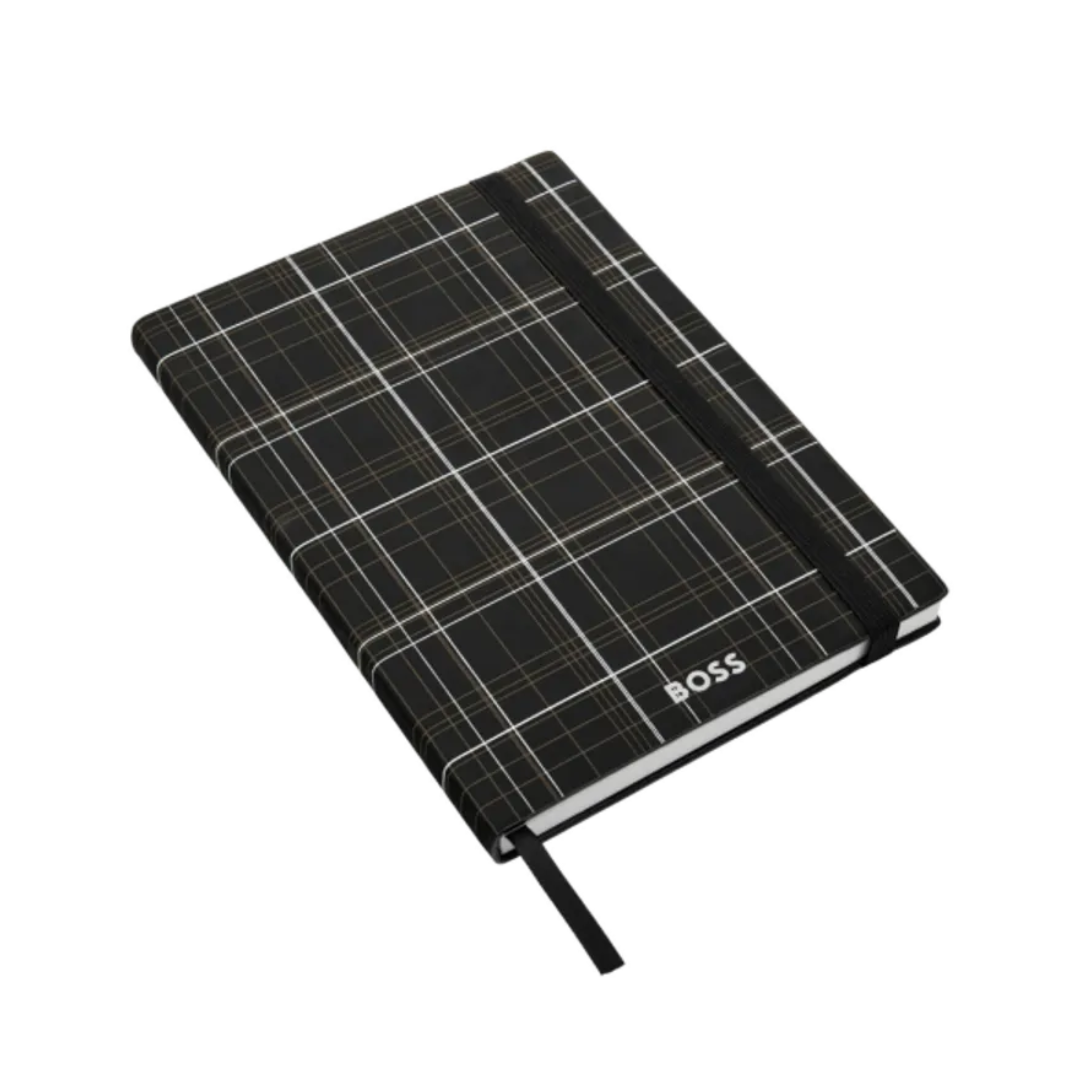 Notes A5 Checkered HNH624AL dikto, crni, Hugo Boss - Image 2