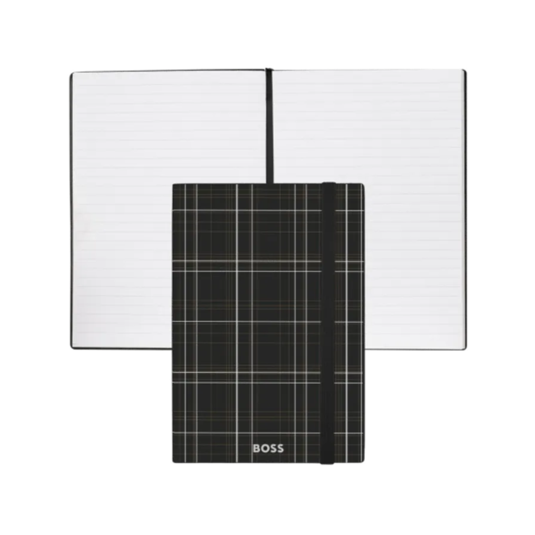 Notes A5 Checkered HNH624AL dikto, crni, Hugo Boss - Image 5