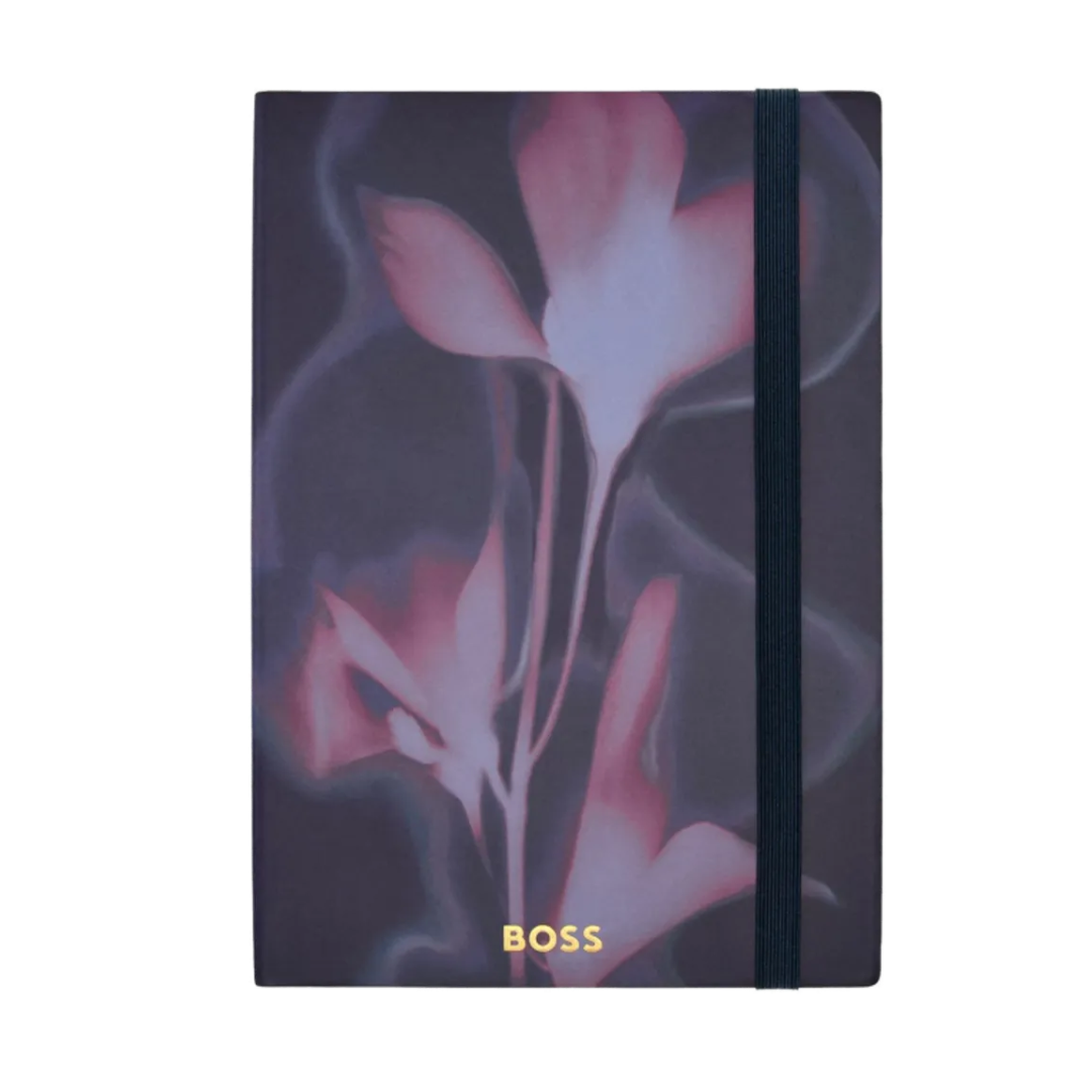 Notes A5 Holographic Flower HNH623NL dikto, ljubičasti, Hugo Boss - Image 6