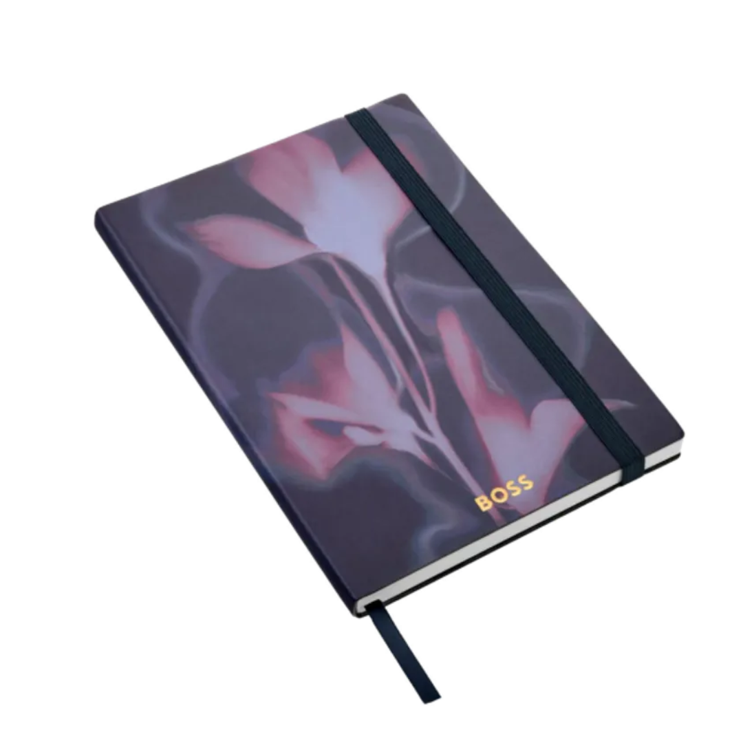 Notes A5 Holographic Flower HNH623NL dikto, ljubičasti, Hugo Boss - Image 2