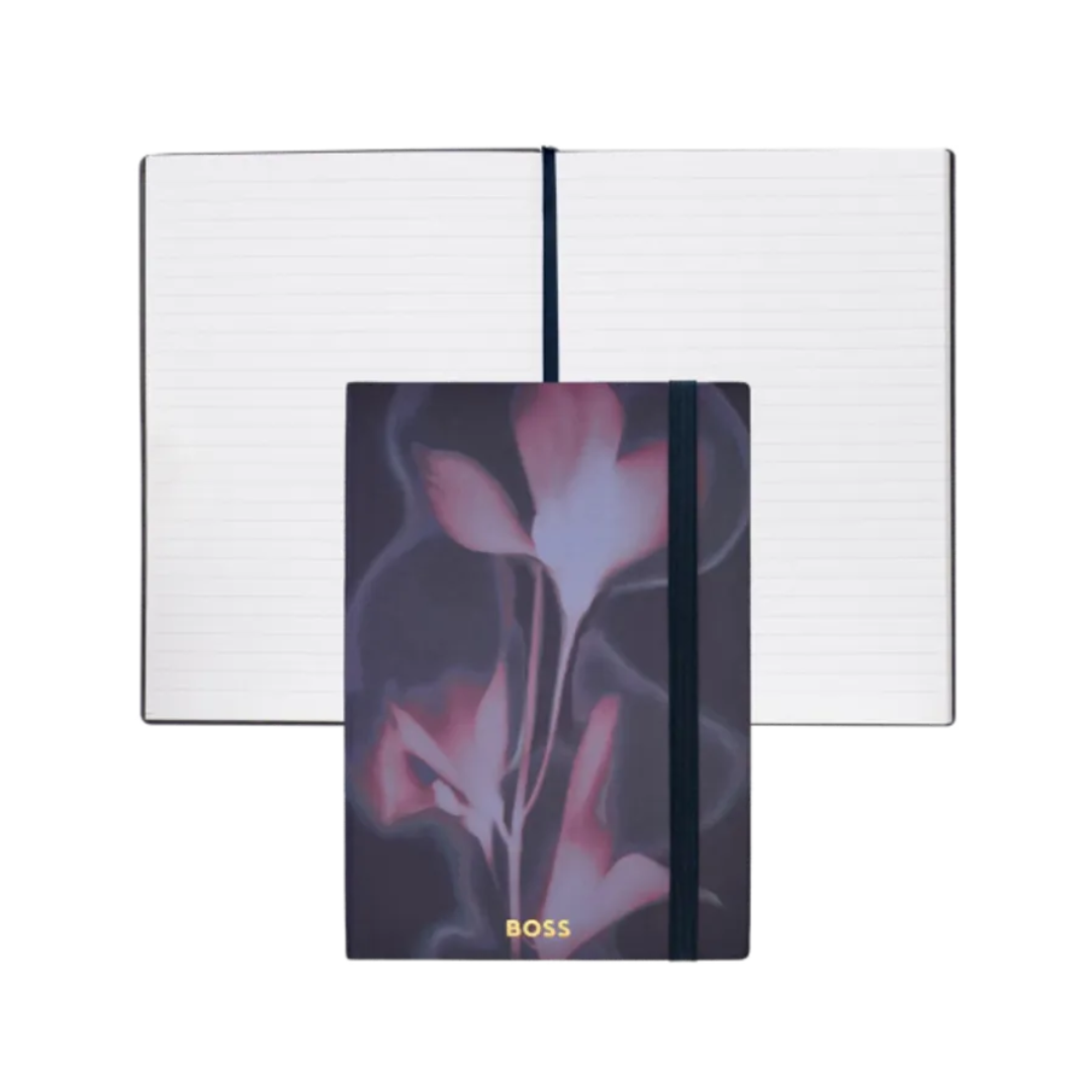 Notes A5 Holographic Flower HNH623NL dikto, ljubičasti, Hugo Boss - Image 5