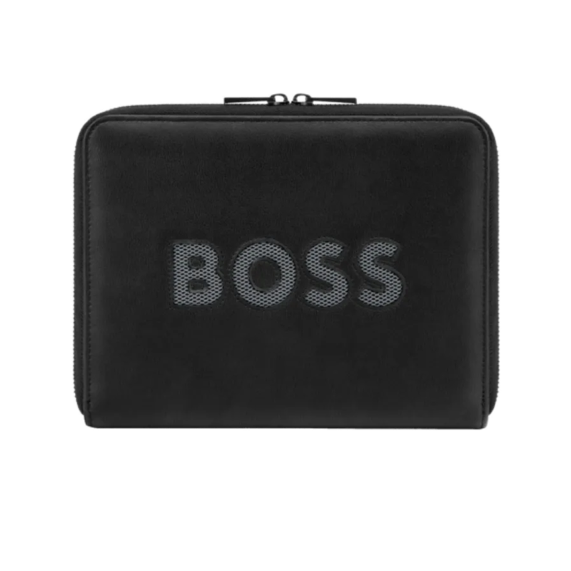 Mapa konferencijska A5 Boss Cut Out HTM613H, crna/siva, Hugo Boss