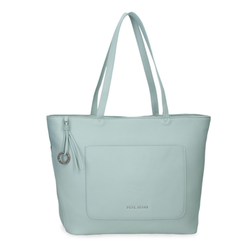 Torba na rame 40 cm Paola 7447541, tirkizna, Pepe Jeans