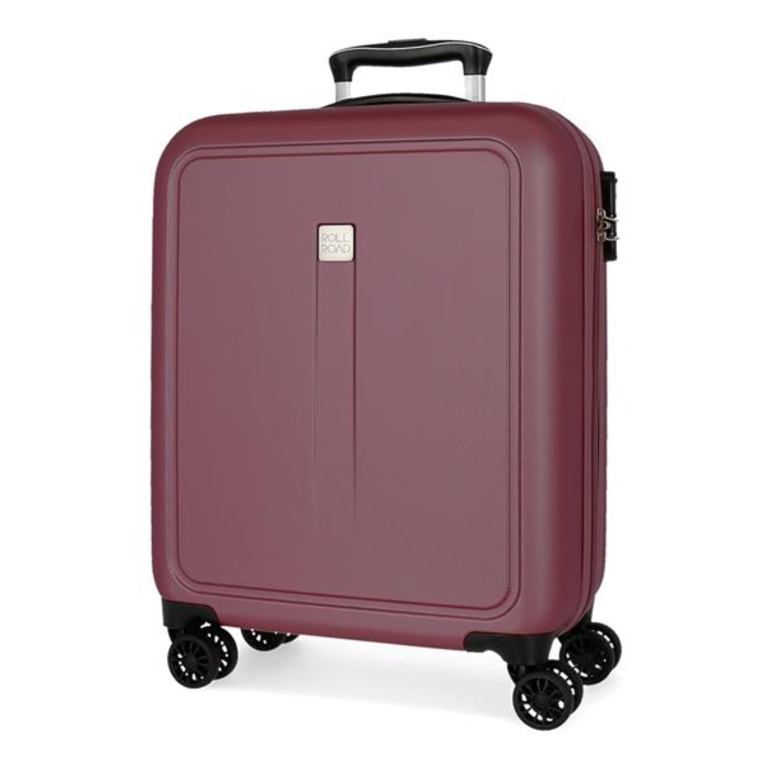 Kofer 55 cm ABS Camboya 506912B, bordo, Roll Road