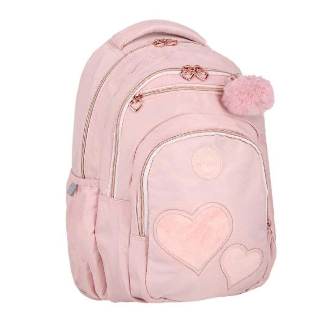 Ranac 46 cm, Masha 01 409560, roze, Spirit