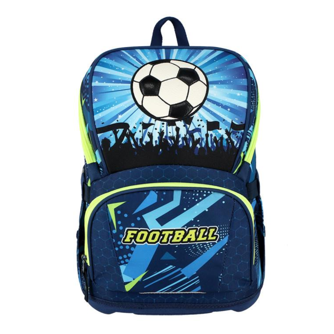 Torba školska 40 cm Football Fun 600156, plava, Air Light - Image 4