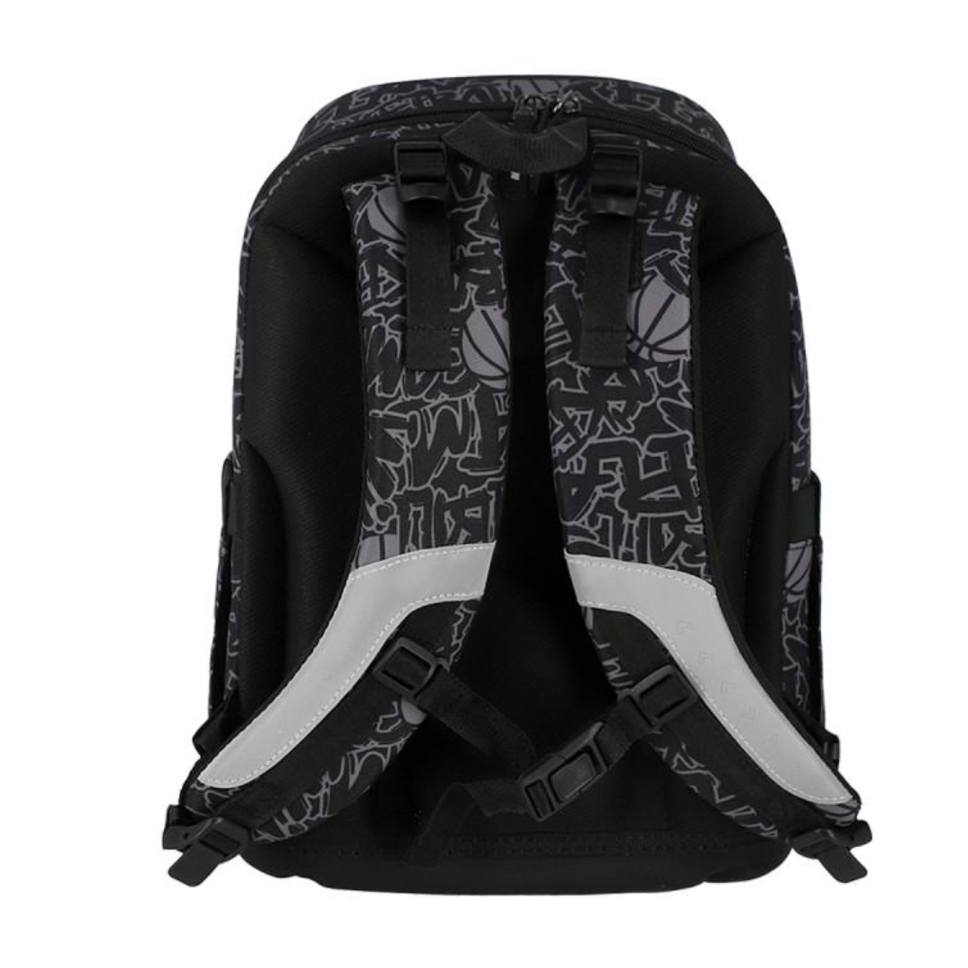 Torba školska 40 cm Basketball 600158, crna, Air Light - Image 2