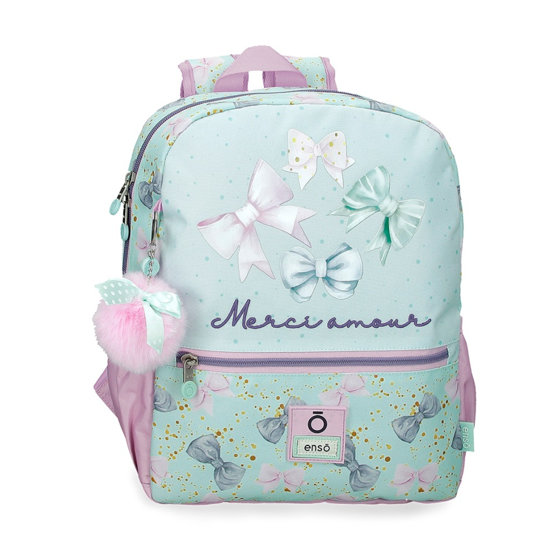 Ranac 33 cm Merci Amour 97623D1, zeleni, Enso