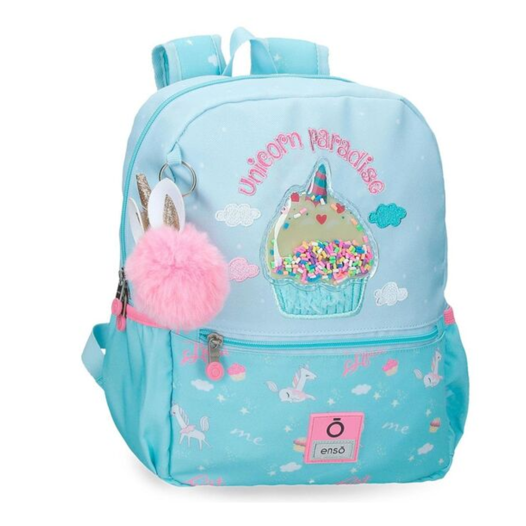 Ranac 33 cm Unicorn Paradise 99422D1, svijetlo plavi, Enso