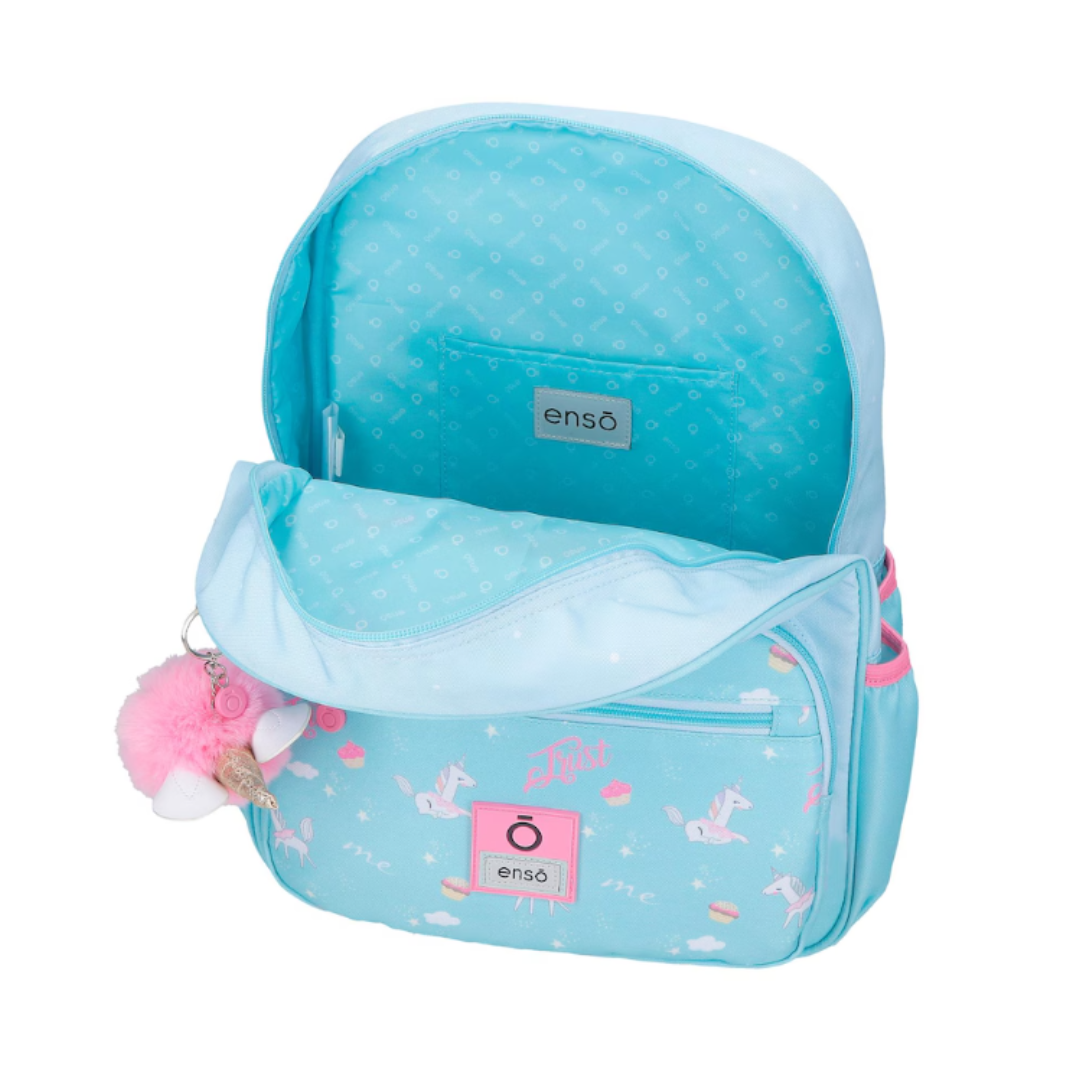 Ranac 38 cm Unicorn Paradise 99423D1, svijetlo plavi, Enso - Image 4