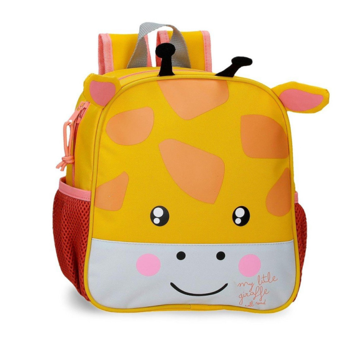 Ranac 25 cm Happy Pets Giraffe 49920D8, žuti, Roll Road