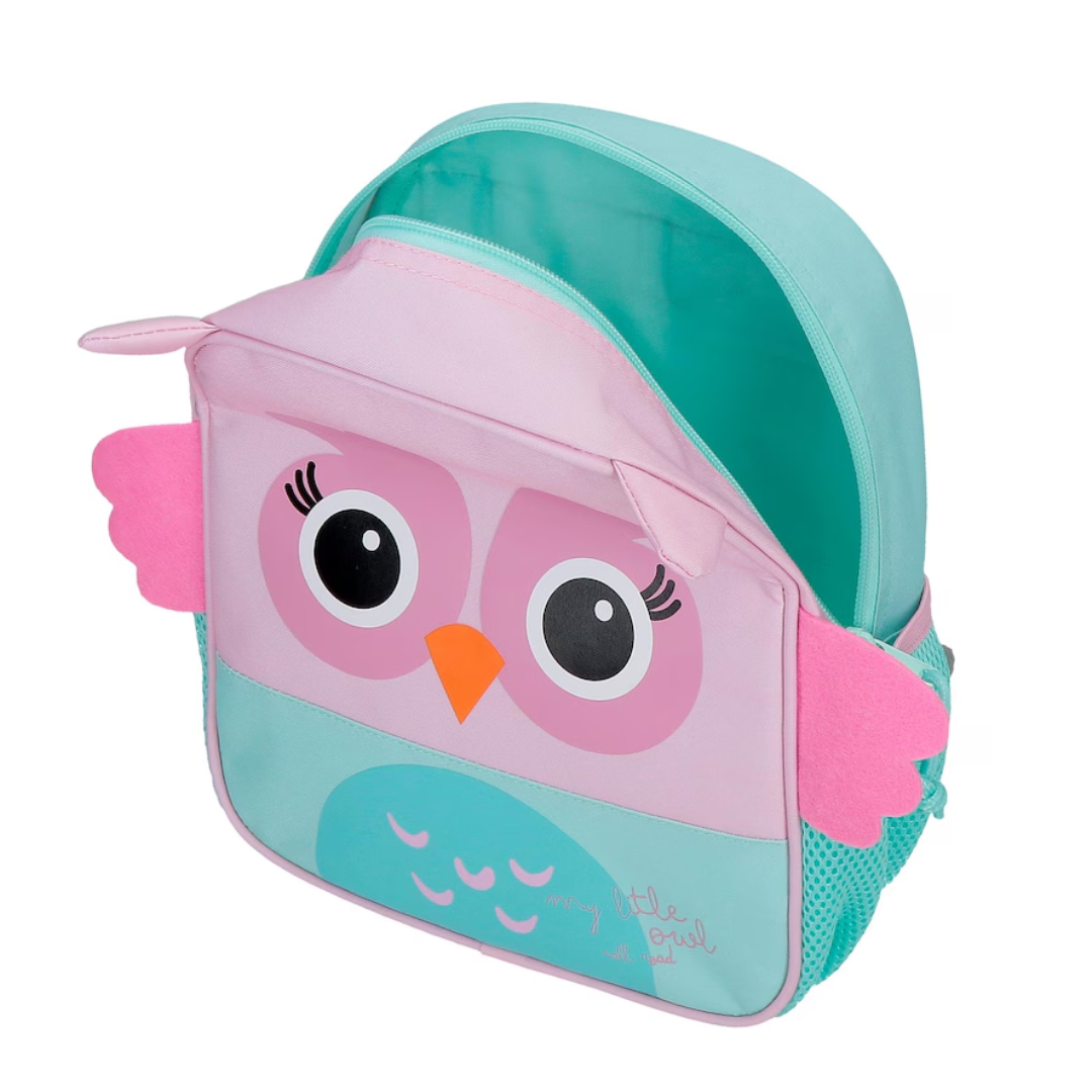 Ranac 25 cm Happy Pets Owl 49920D9, roze, Roll Road - Image 4