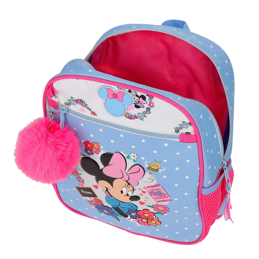 Ranac 28 cm Minnie Flowers 43121F1, roze, Disney - Image 4