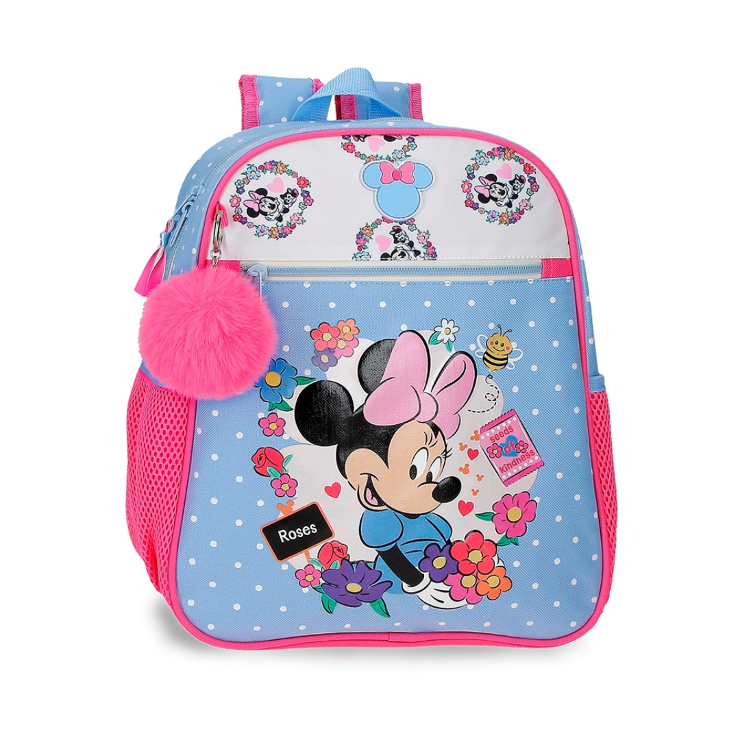 Ranac 33 cm Minnie Flowers 43122F1, plavi, Disney