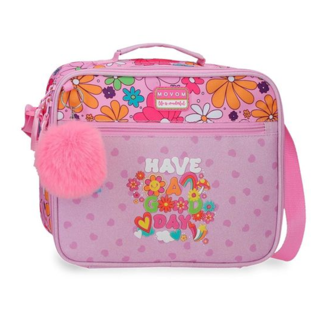 Torba 25 cm termo za užinu Have a Good Day 3244841, roze, Movom